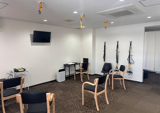 運動スペース・休憩エリア